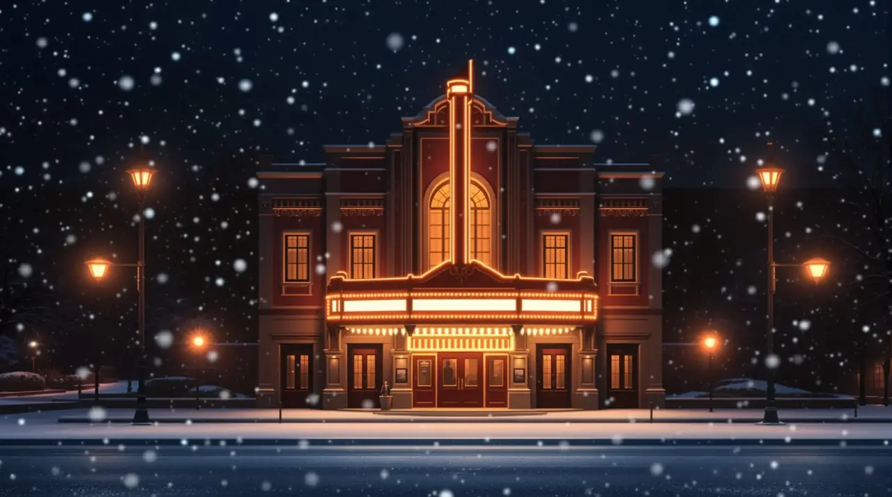 欧美女优 冬日雪国院线场景