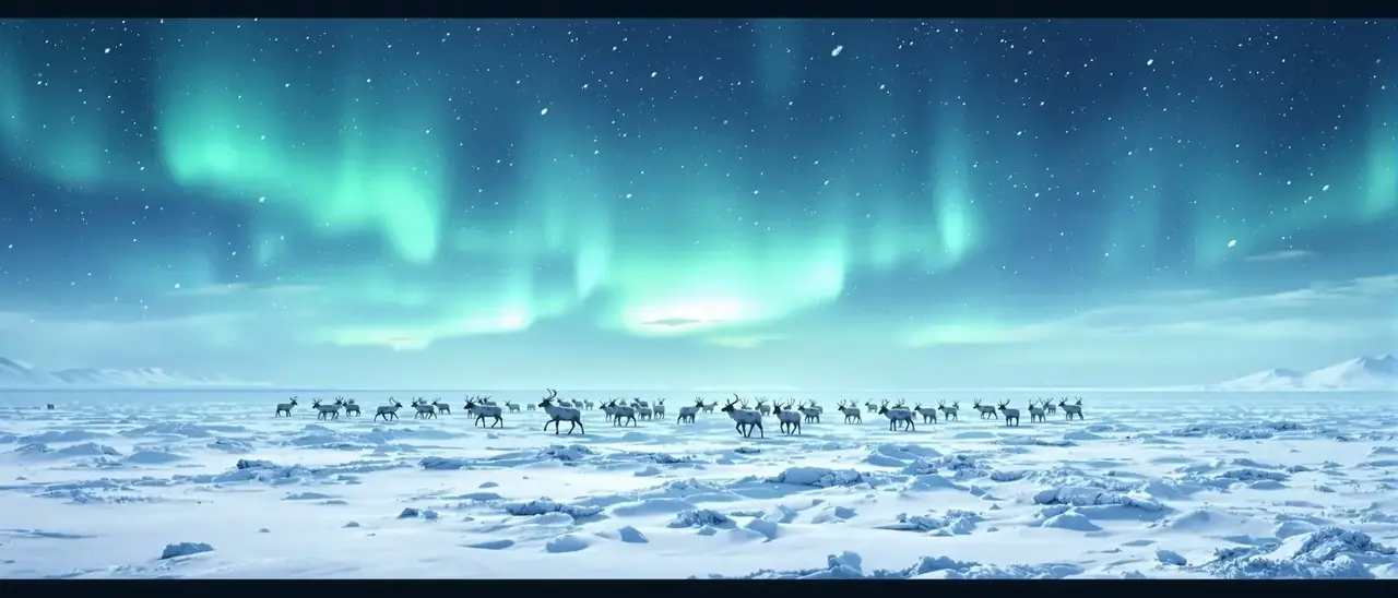 欧美女优 雪原纪录 极地雪原全景